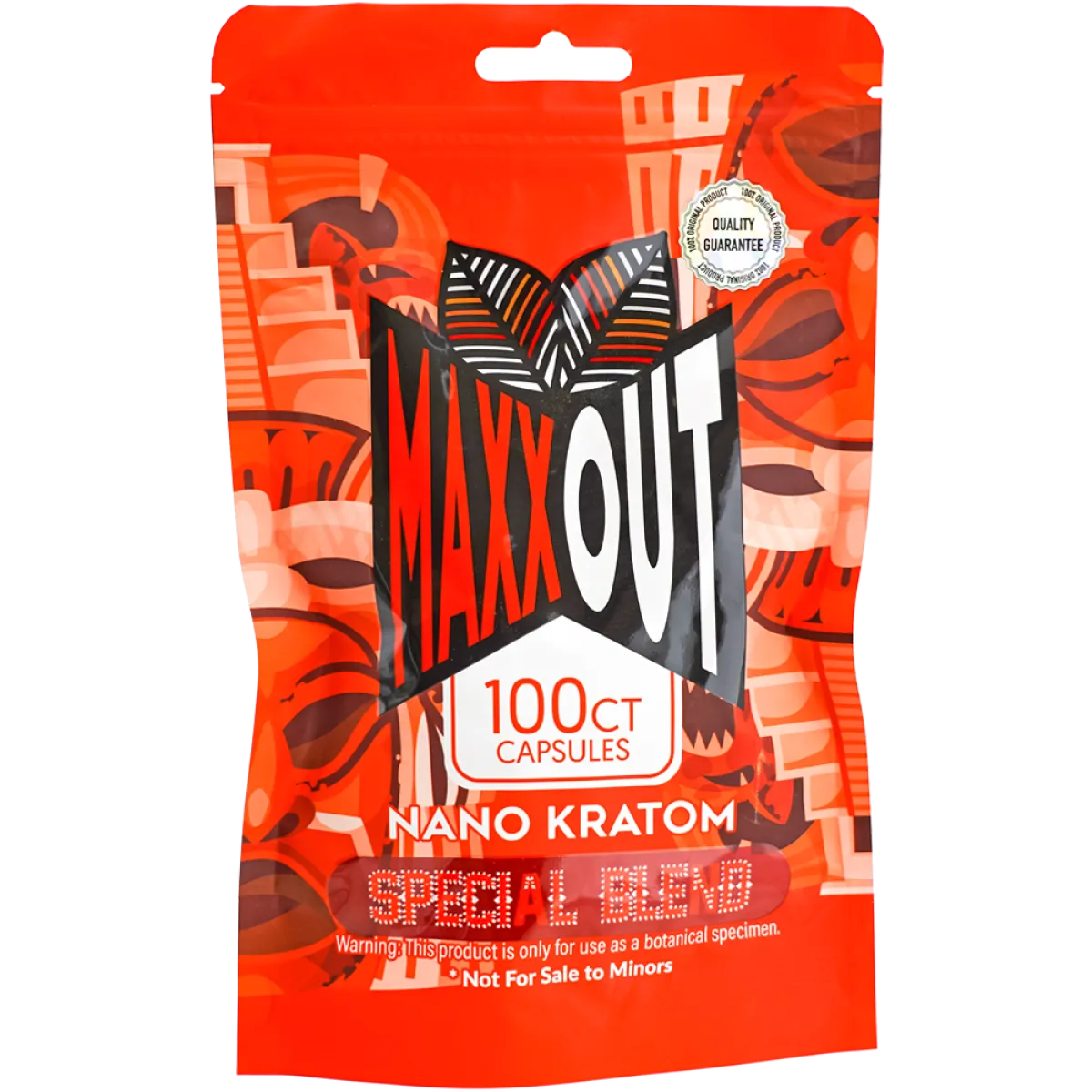 PAIN OUT MAXX KRATOM CAPSULES - 100