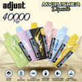 ADJUST MYRUSHER 40000 PUFFS 5% NIC 16ML DISPOSABLE