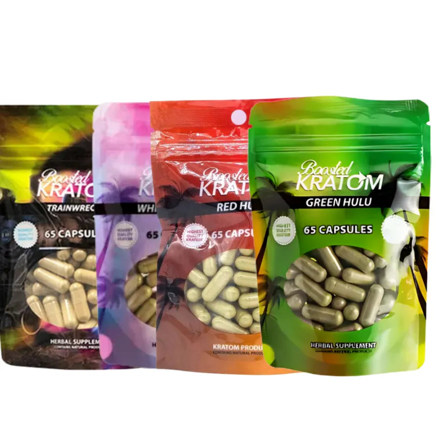 BOOSTED KRATOM 65 CAPSULES