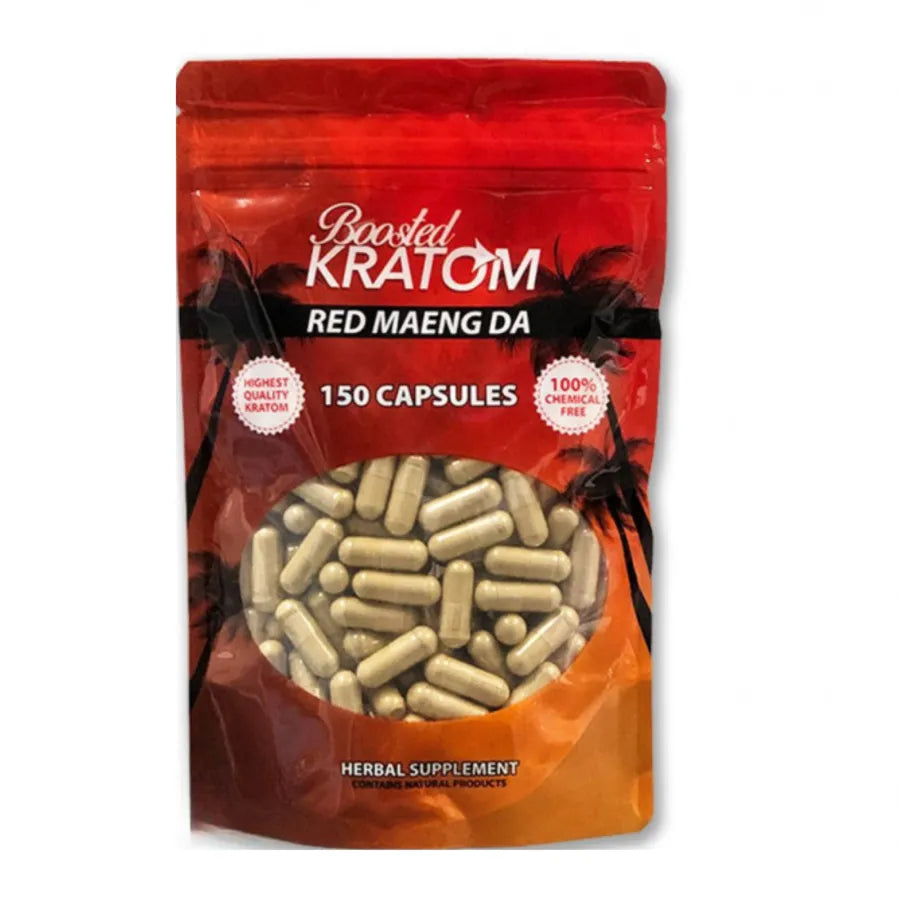 BOOSTED KRATOM CAPSULES - 150