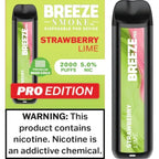 BREEZE PRO 5% TOBACCO FREE NICOTINE 6ML DISPOSABLE 2000 PUFFS