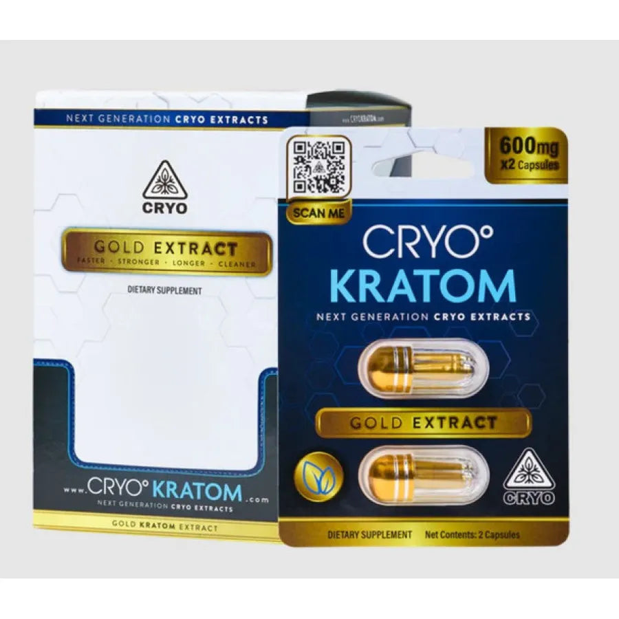CRYO KRATOM CAPSULES 600MG