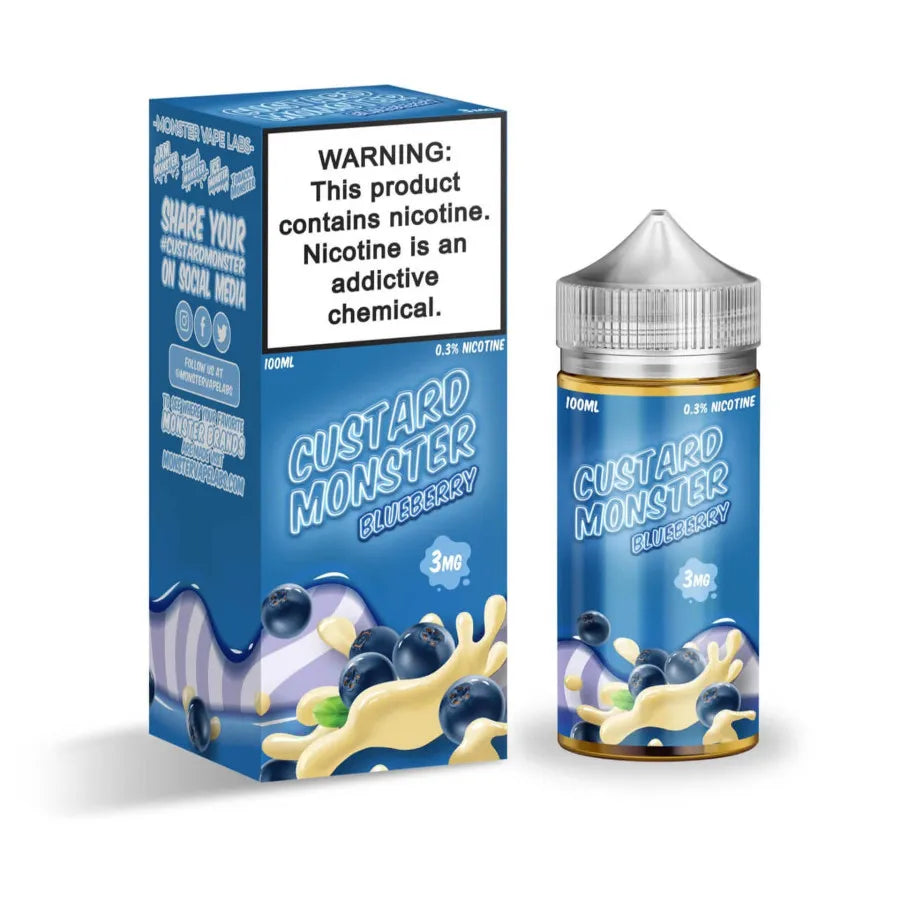 CUSTARD MONSTER E-LIQUID REGULAR 100ML