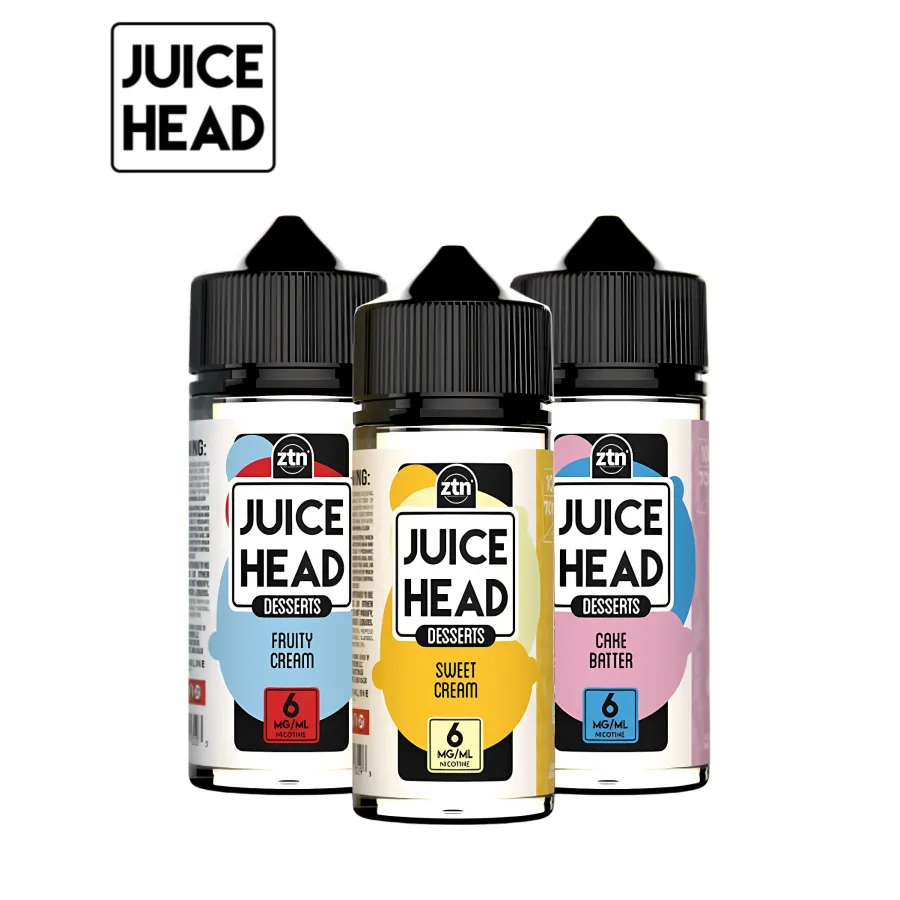 JUICE HEAD DESSERTS E-LIQUID REGULAR 100ML