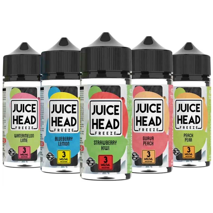 JUICE HEAD FREEZE E-LIQUID REGULAR 100ML