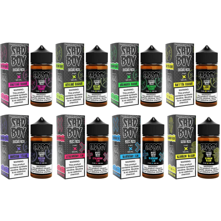 SADBOY SYNTHETIC NIC E-LIQUID REGULAR 100ML