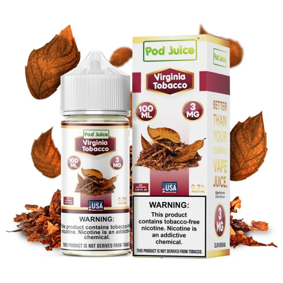 POD JUICE TOBACCO SERIES TFN E-LIQUID REGULAR 100ML