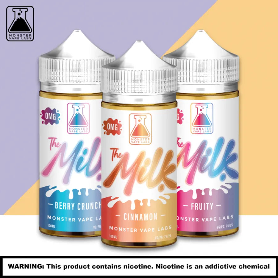 THE MILK BY MONSTER VAPE LABS TFN E-LIQUID REGULAR 100ML