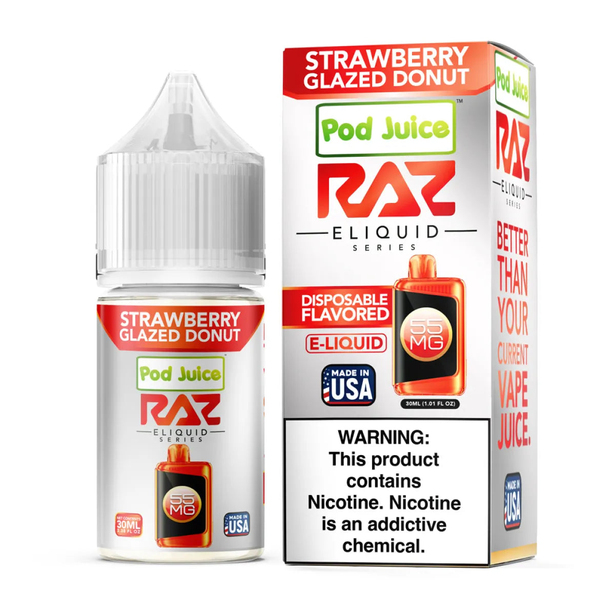POD JUICE x RAZ SERIES 30ML SALT E-LIQUID