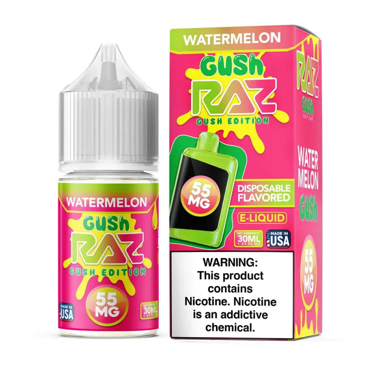 RAZ GUSH X POD JUICE 30ML SALT E-LIQUID