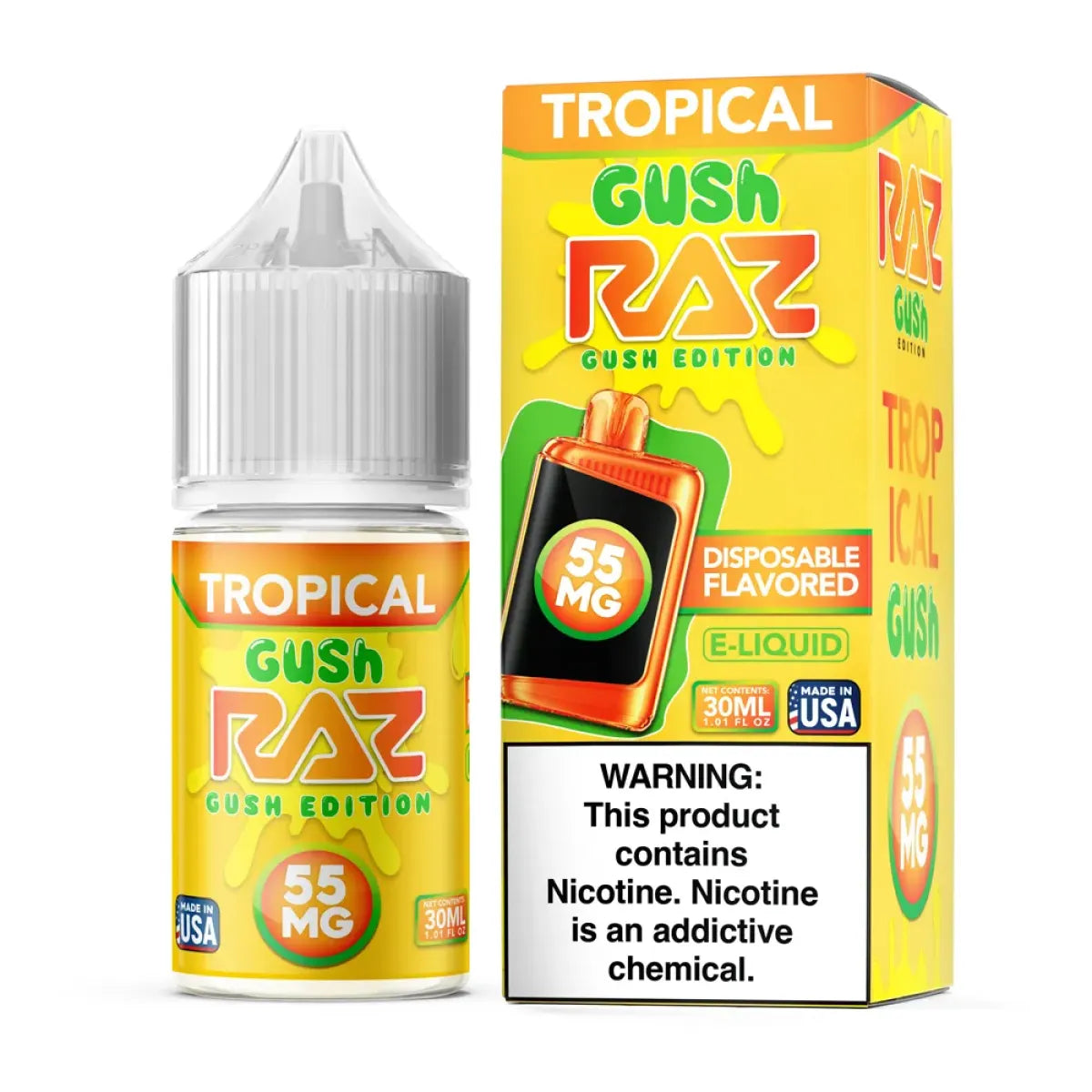 RAZ GUSH X POD JUICE 30ML SALT E-LIQUID