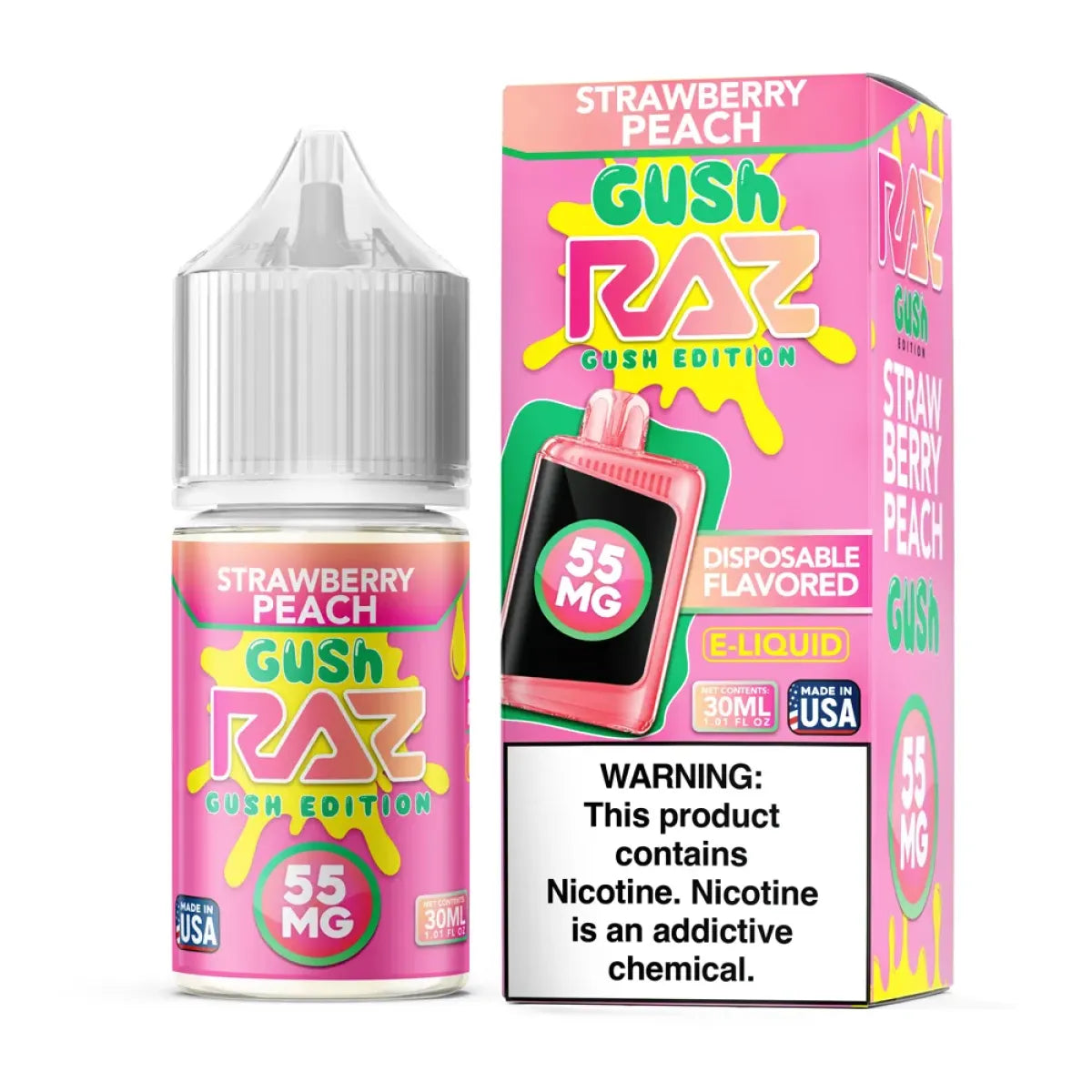 RAZ GUSH X POD JUICE 30ML SALT E-LIQUID