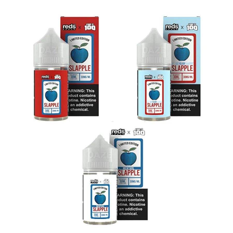 REDS x KEEPIT 100 SLAPPLE 30ML SALT E-LIQUID
