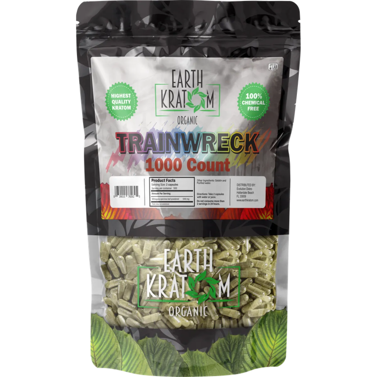 EARTH KRATOM CAPSULES - 1000