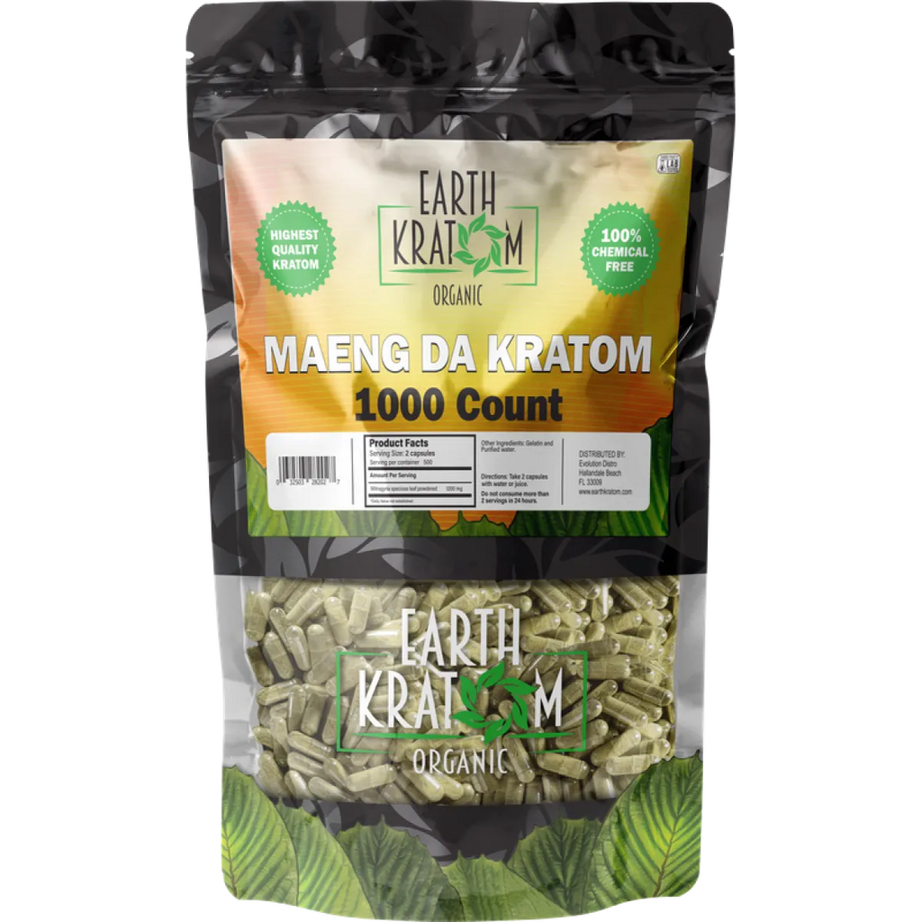EARTH KRATOM CAPSULES - 1000