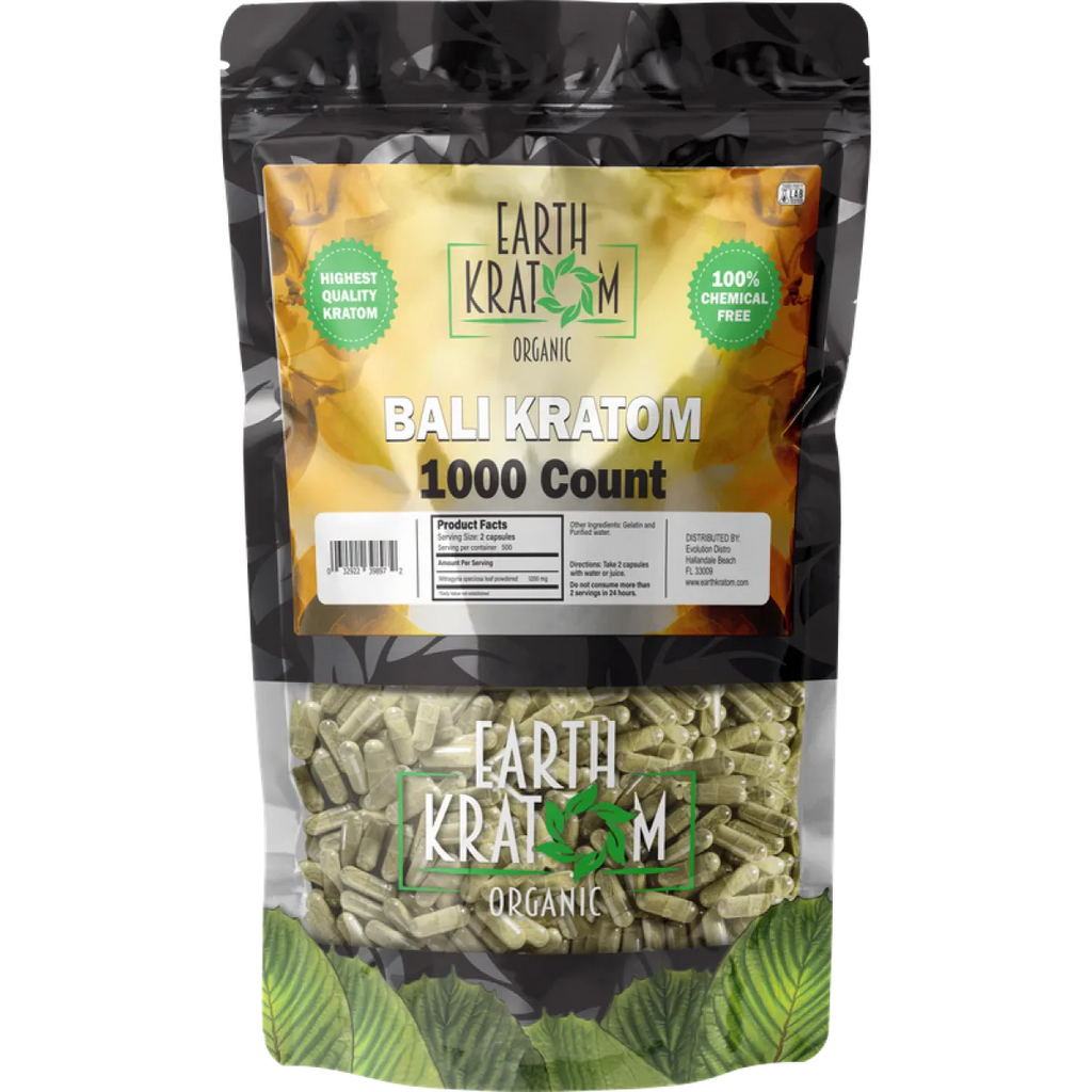 EARTH KRATOM CAPSULES - 1000