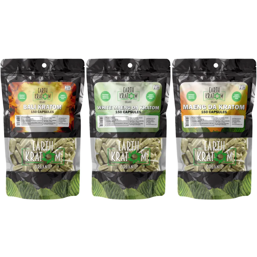 EARTH KRATOM CAPSULES - 150