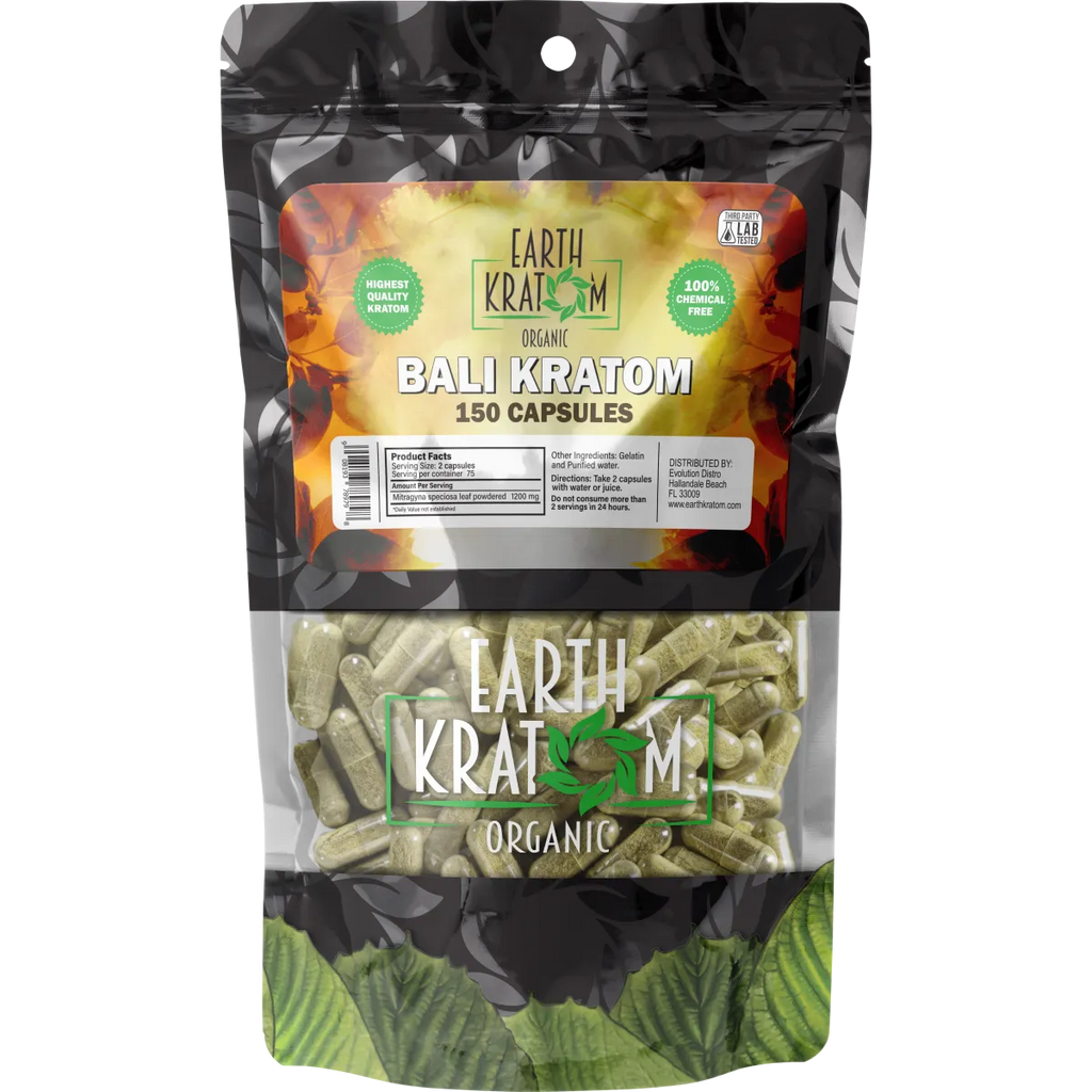 EARTH KRATOM CAPSULES - 150