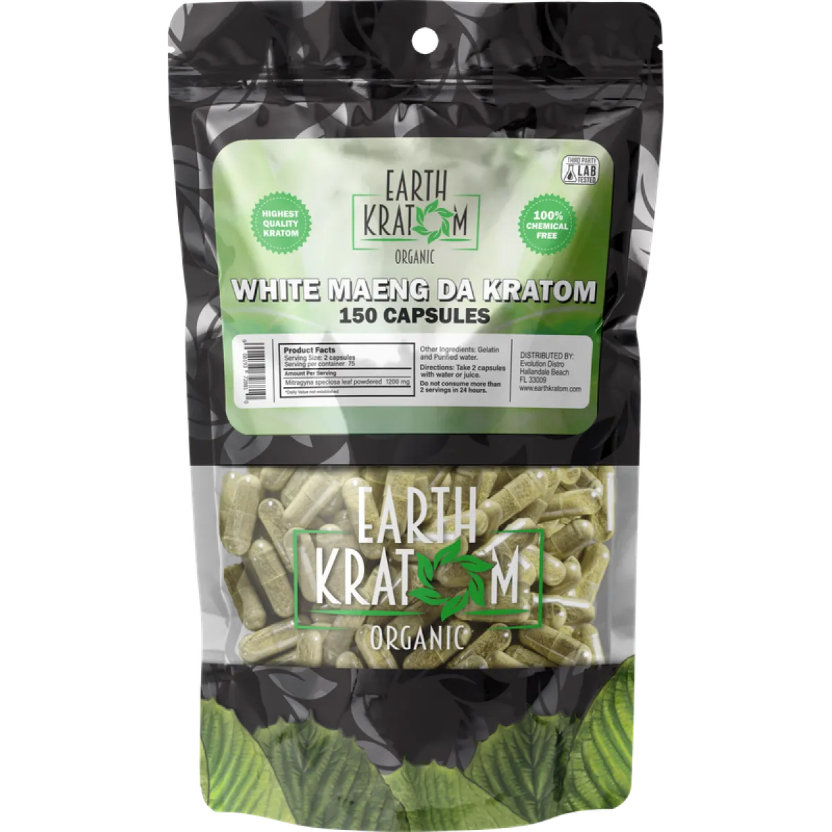 EARTH KRATOM CAPSULES - 150