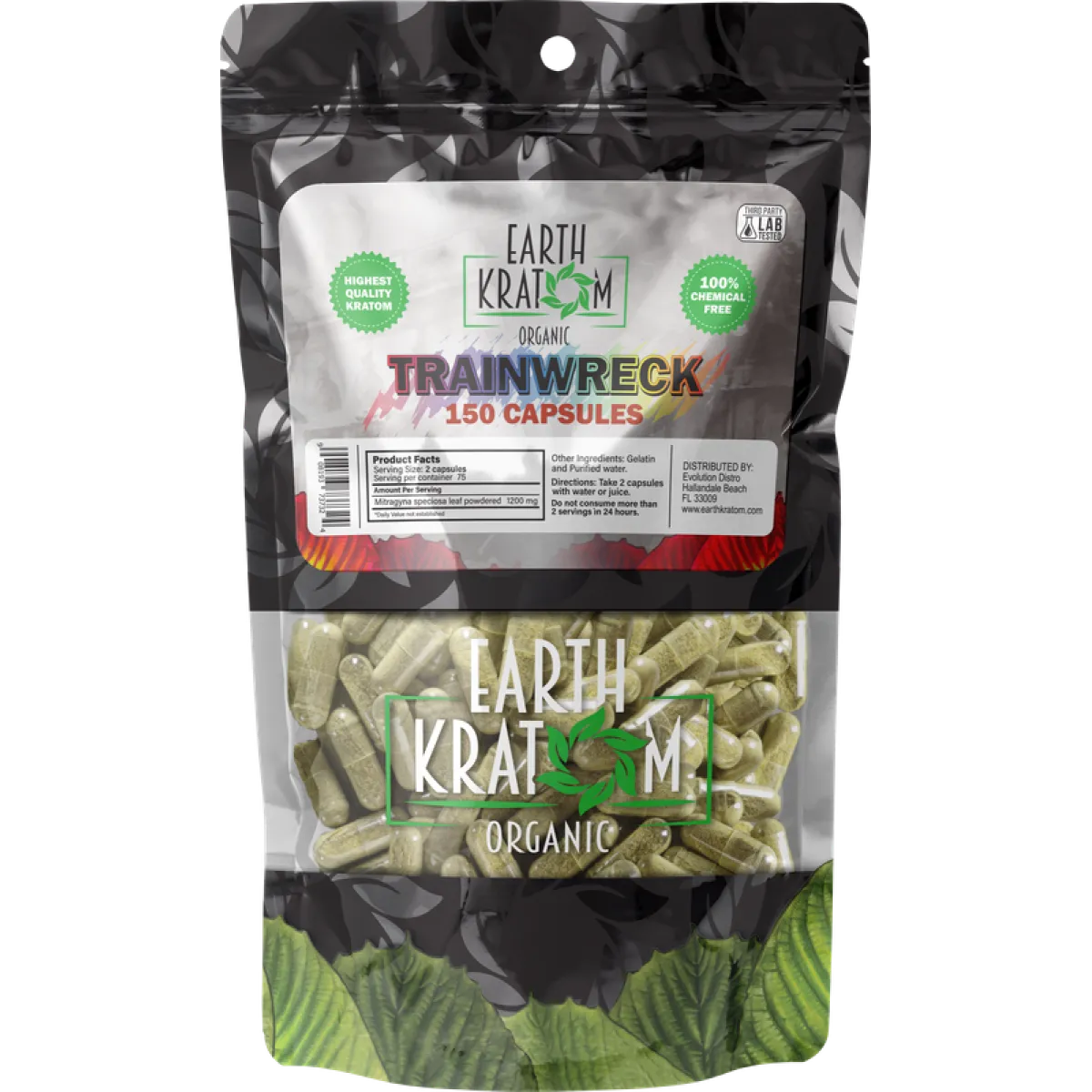 EARTH KRATOM CAPSULES - 150