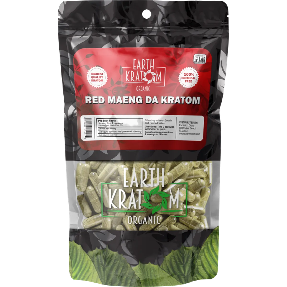 EARTH KRATOM CAPSULES - 150