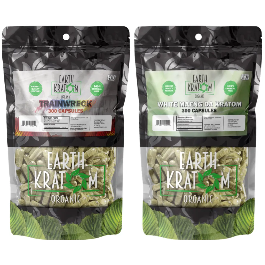 EARTH KRATOM CAPSULES - 300