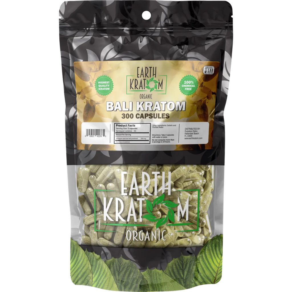 EARTH KRATOM CAPSULES - 300