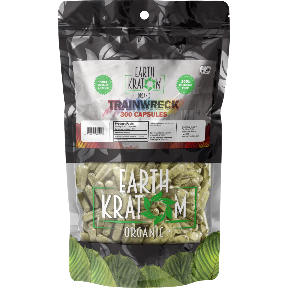 EARTH KRATOM CAPSULES - 300