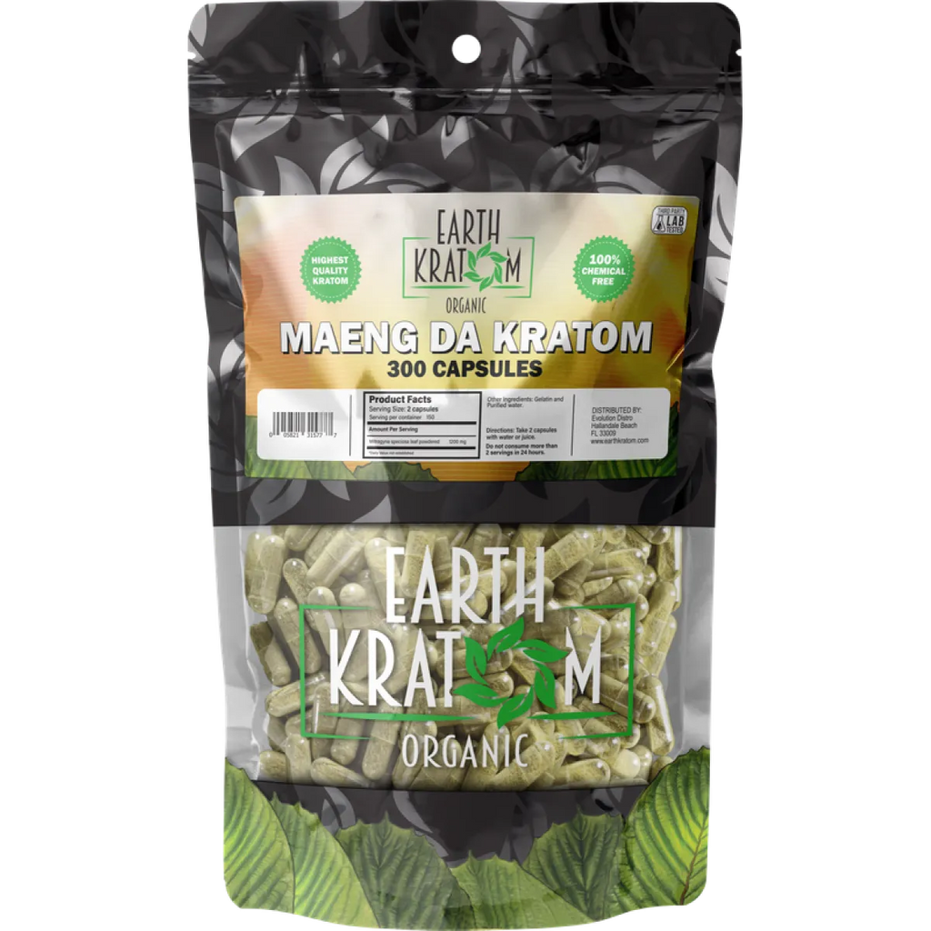 EARTH KRATOM CAPSULES - 300