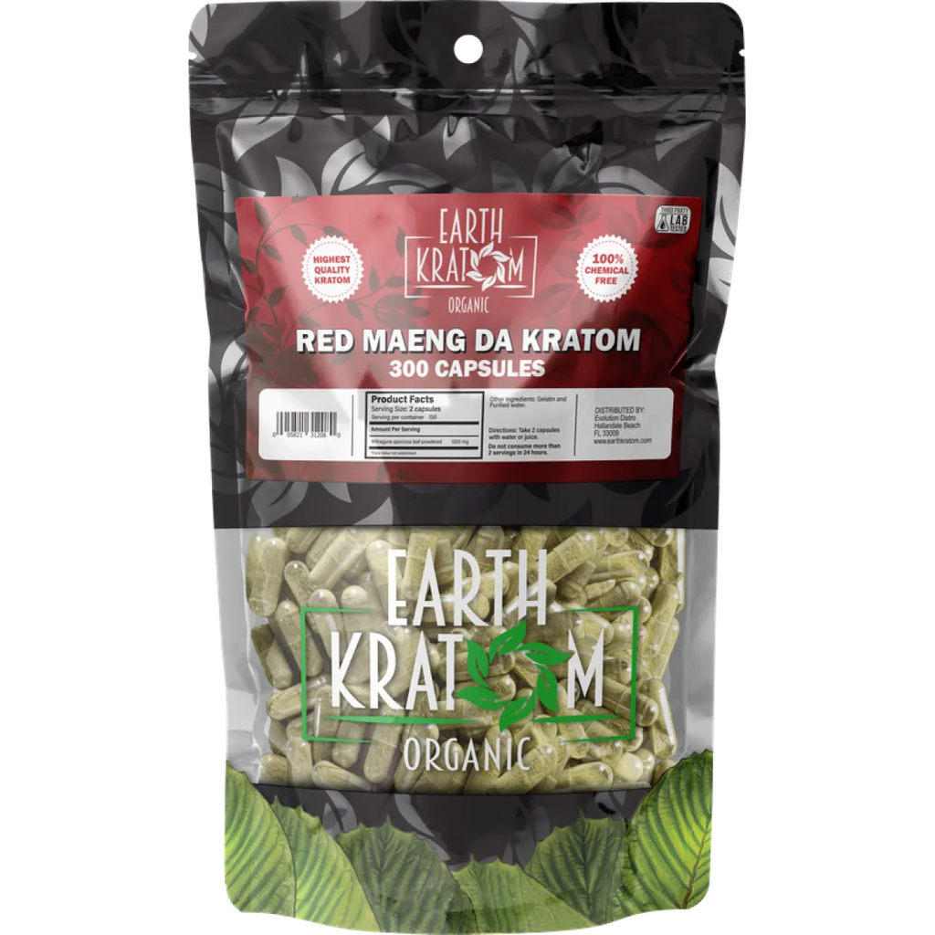 EARTH KRATOM CAPSULES - 300