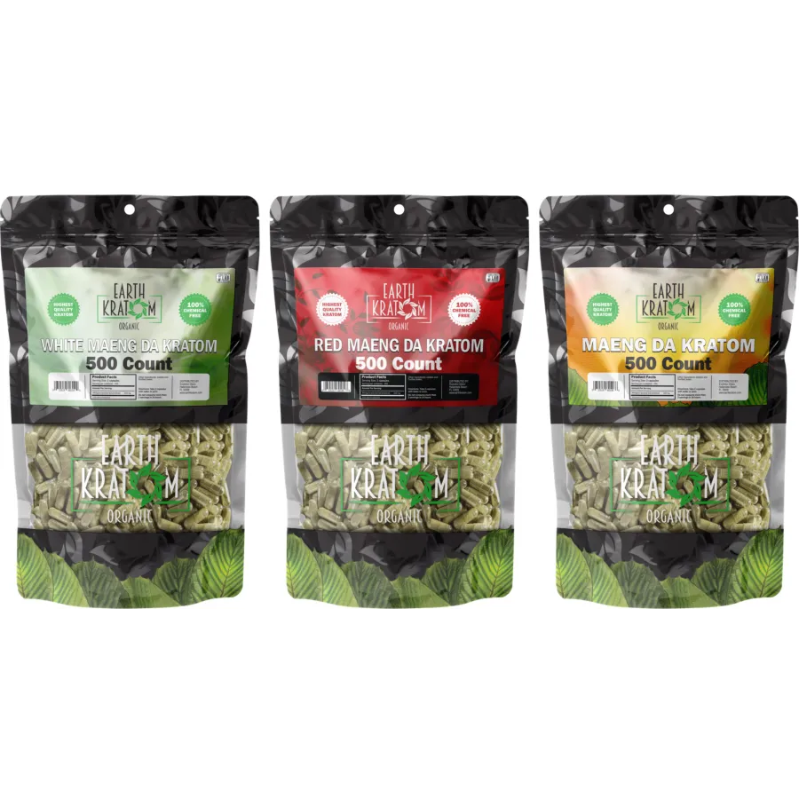 EARTH KRATOM CAPSULES - 500