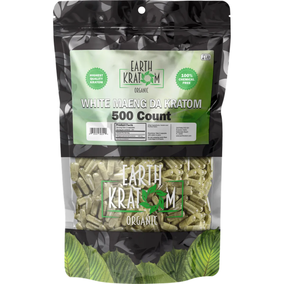 EARTH KRATOM CAPSULES - 500