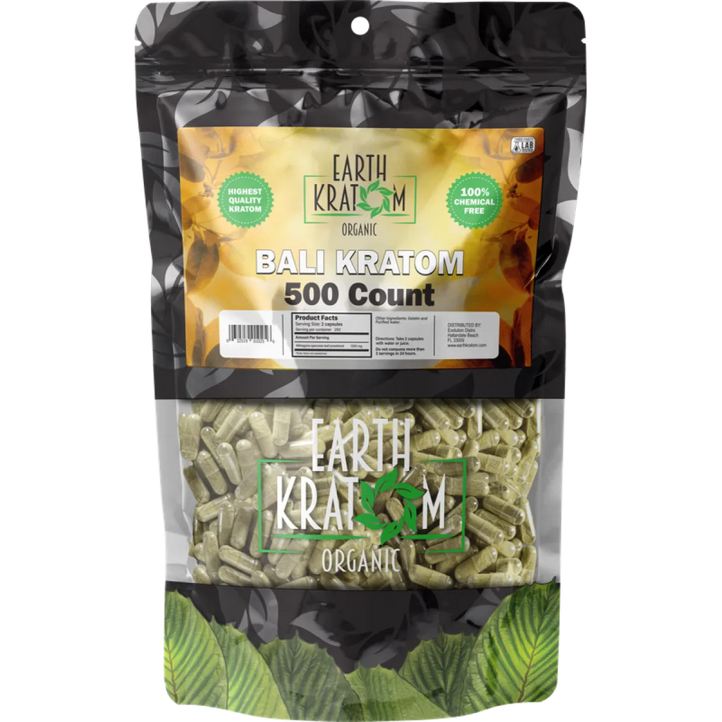 EARTH KRATOM CAPSULES - 500