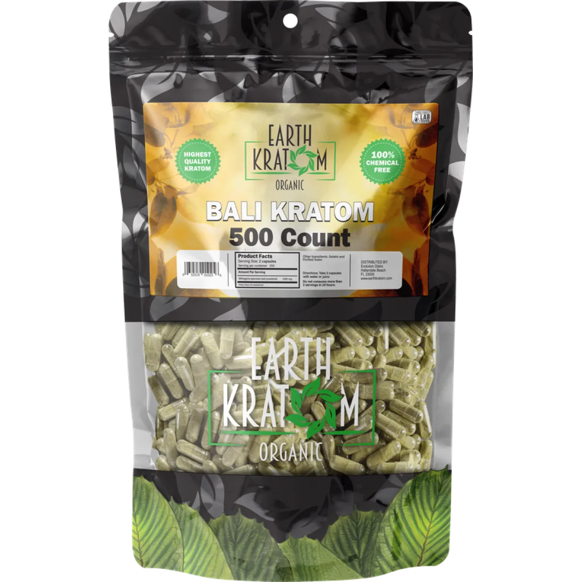 EARTH KRATOM CAPSULES - 500