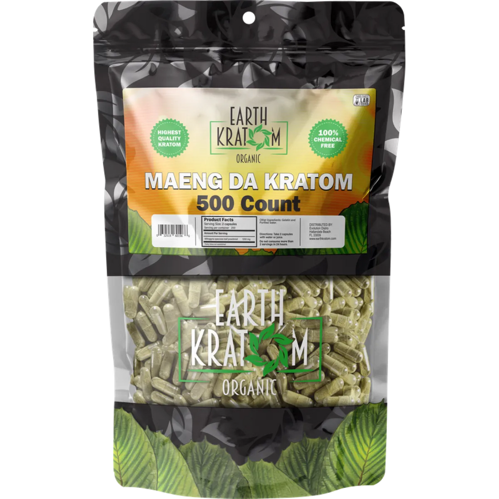 EARTH KRATOM CAPSULES - 500