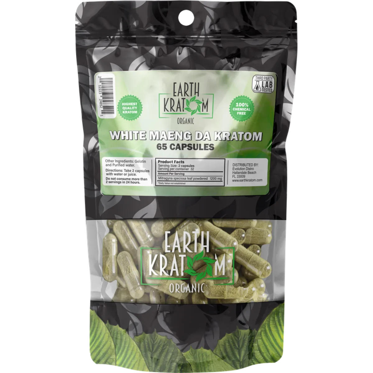 EARTH KRATOM CAPSULES - 65