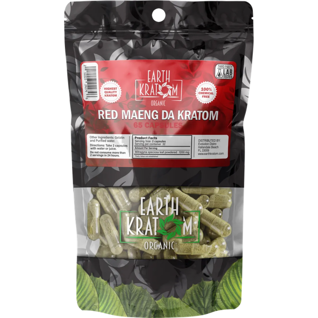 EARTH KRATOM CAPSULES - 65