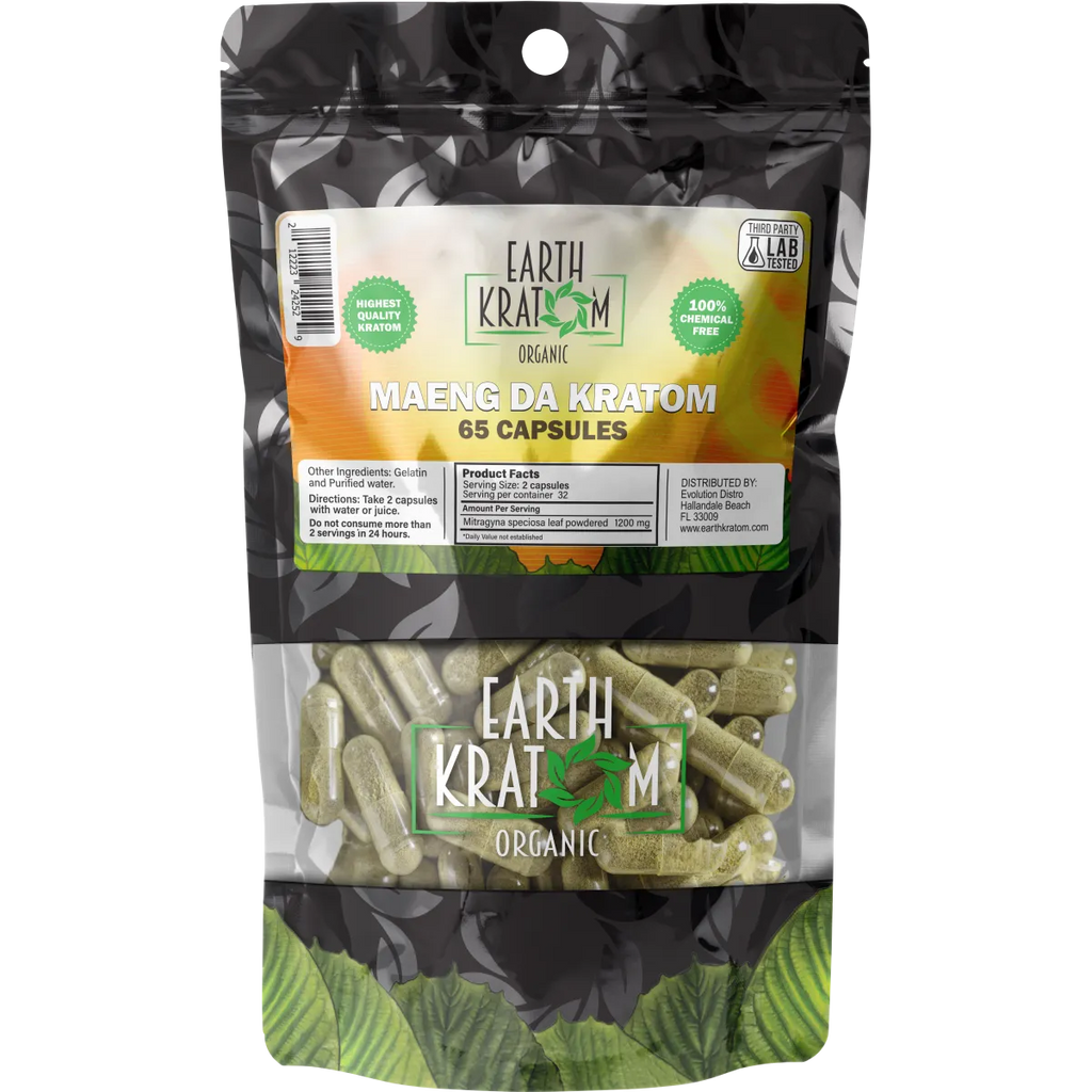 EARTH KRATOM CAPSULES - 65