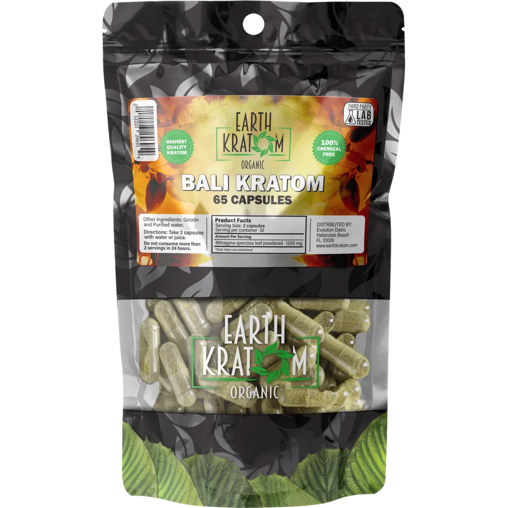 EARTH KRATOM CAPSULES - 65