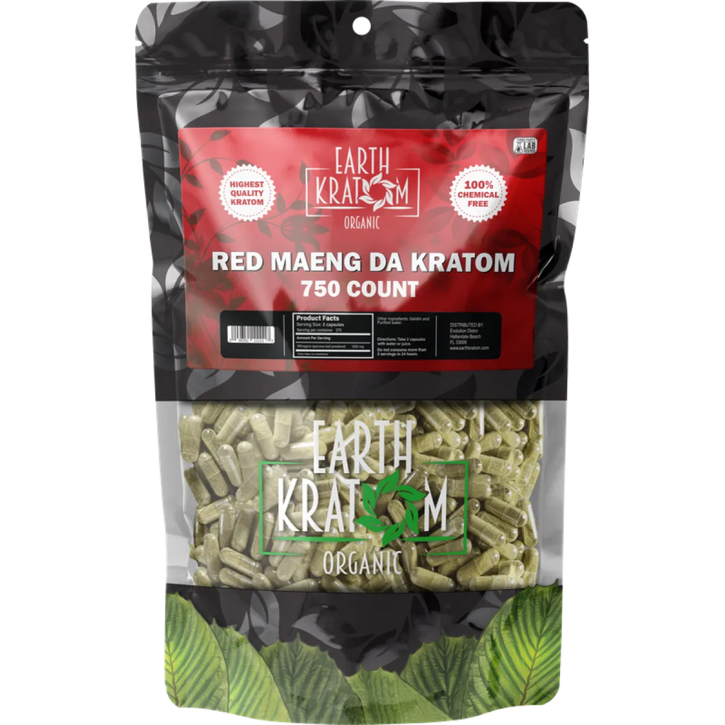 EARTH KRATOM CAPSULES - 750