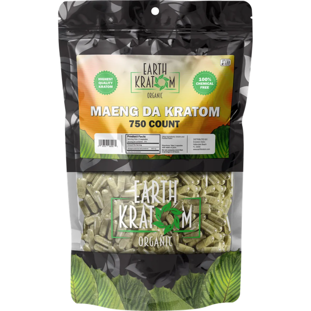 EARTH KRATOM CAPSULES - 750