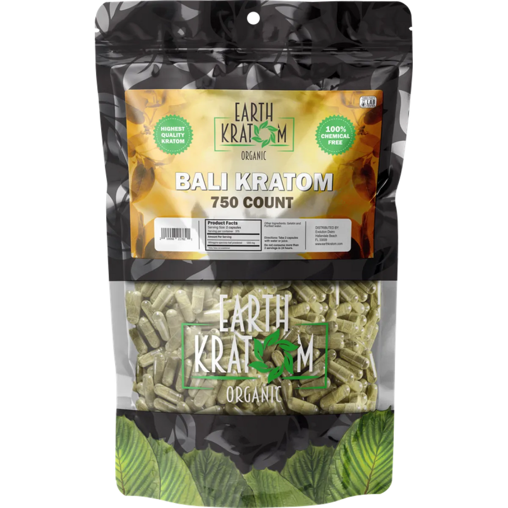 EARTH KRATOM CAPSULES - 750