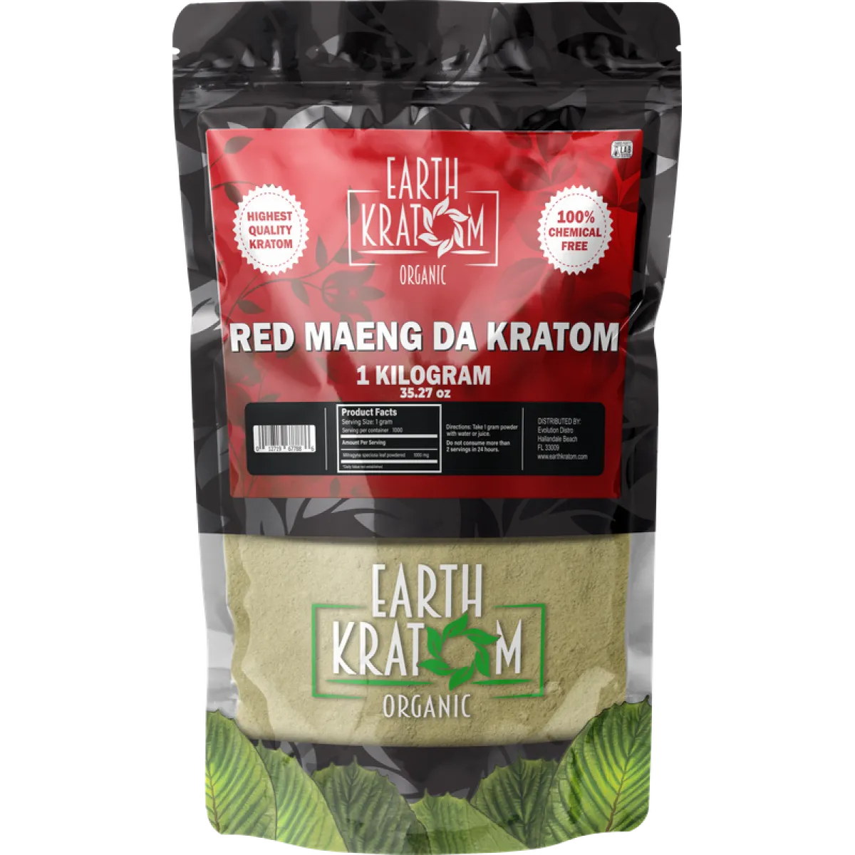 EARTH KRATOM POWDER - 1KG