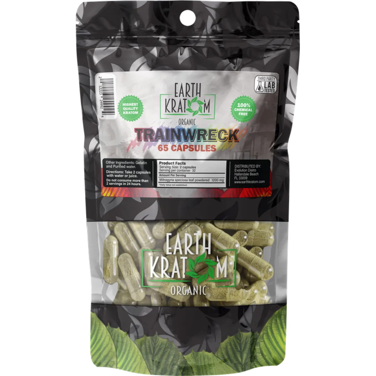 EARTH KRATOM CAPSULES - 65