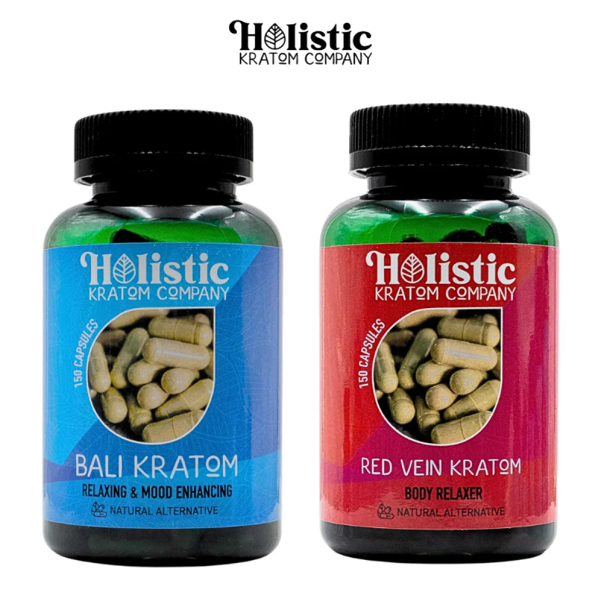 HOLISTIC KRATOM CAPSULES - 150