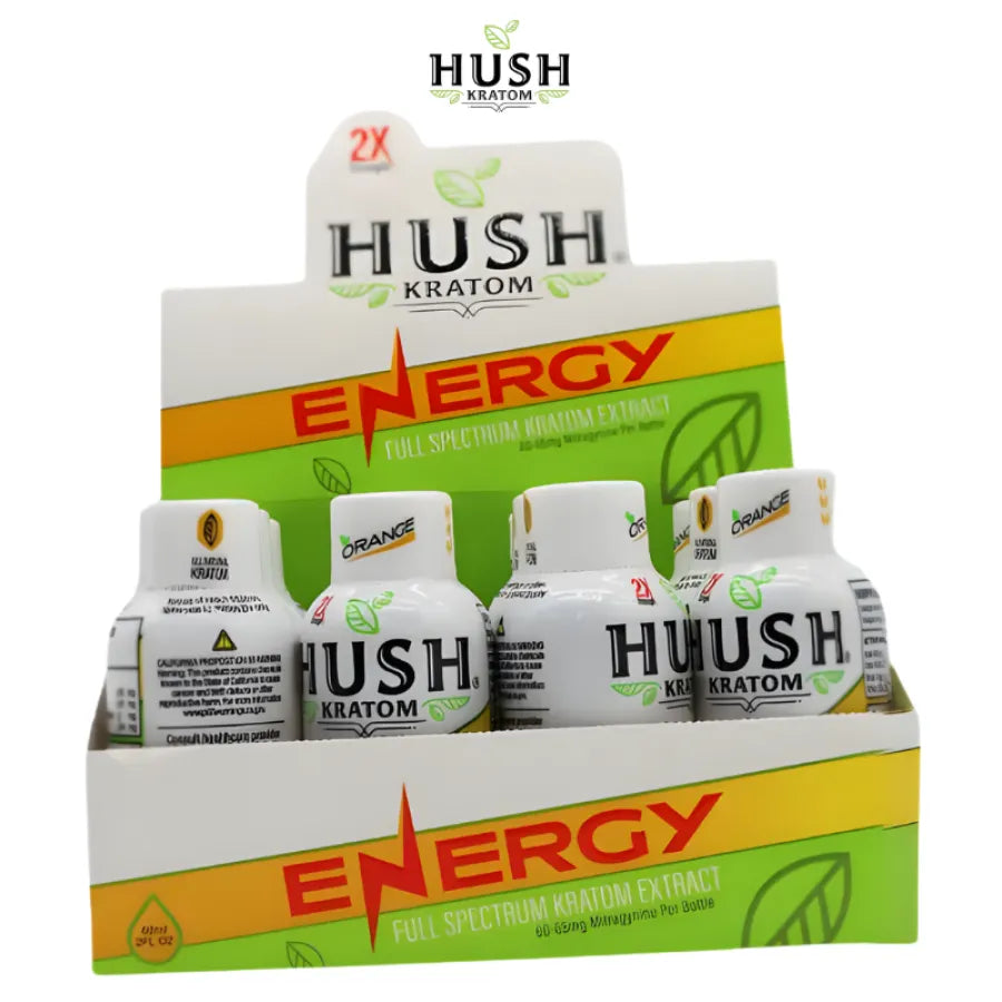HUSH KRATOM FULL SPECTRUM EXTRACT 60ML 2FL OZ
