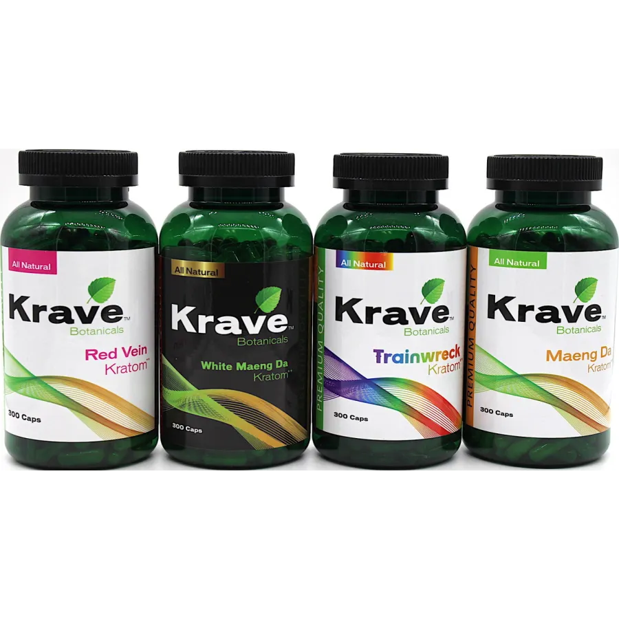 KRAVE KRATOM CAPSULES - 300