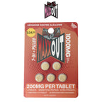 MAXX OUT 7-OH + PSEUDO TABLETS 200MG