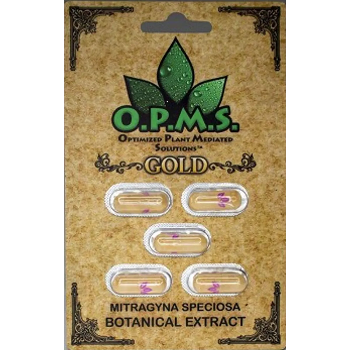 OPMS GOLD EXTRACT CAPSULES