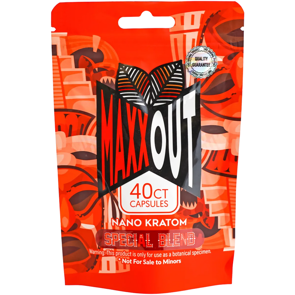 PAIN OUT MAXX KRATOM CAPSULES 40
